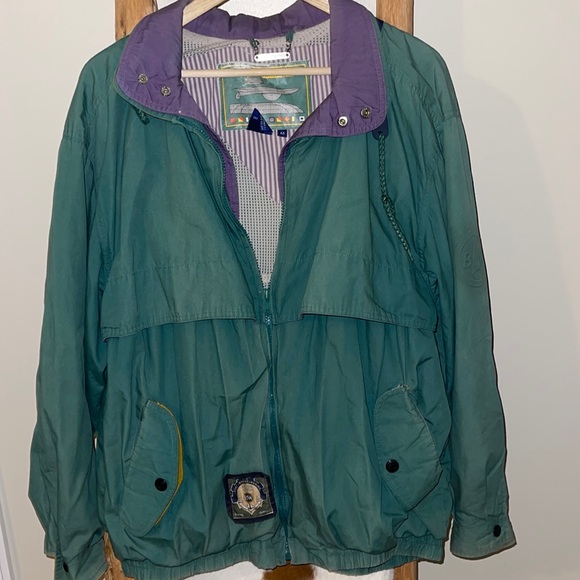 Vintage Jackets & Blazers - RARE Vintage 1990s Boat Works Jacket